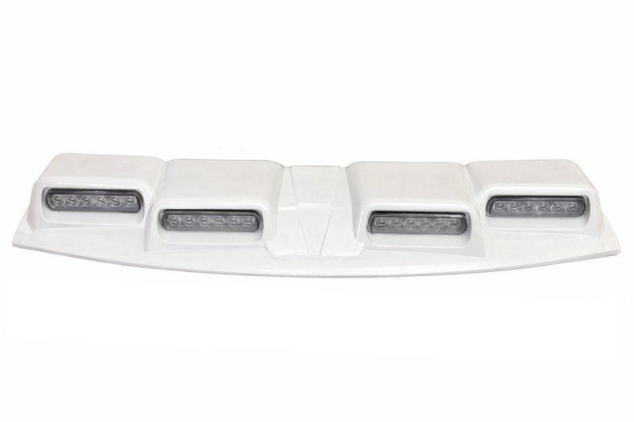 Toyota Land Cruiser Prado 250 2023– Vējstikla saules vizieris ar LED (balts) Foto 2