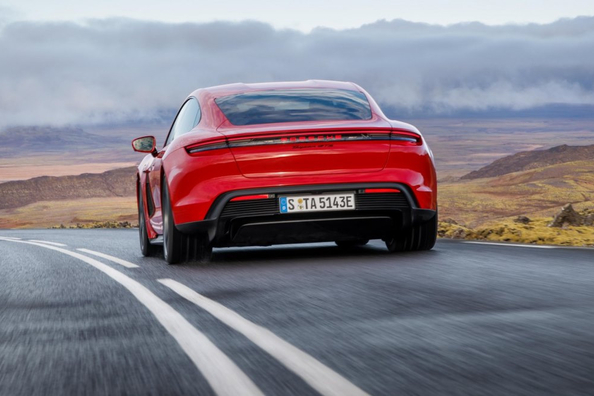 Porsche Taycan GTS (Y1A, 2024): tehniskie parametri, komplektācija un dizains Foto 4