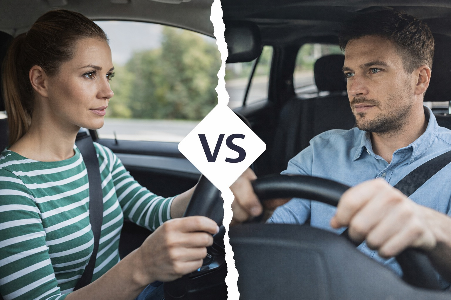 Kurš ir labāks autovadītājs – vīrietis vai sieviete?