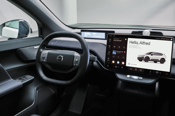 Volvo EX60 (2026) — pilnībā elektriskā vidēja izmēra krosovera apskats Foto 6