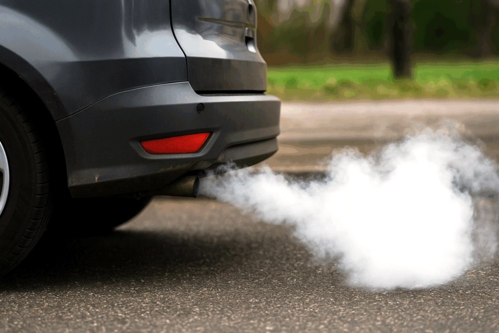 Kāpēc auto dūmo ar baltiem dūmiem: iemesli un ko darīt