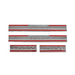 Sliekšņu uzlikas V2 (Carmos, 4 gab., nerūsējošais tērauds) Ford Focus II 2005–2008 foto 4
