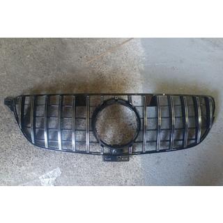 Izpārdošana tūninga radiatora reste (GT Panamericana Black) Mercedes GLE kupeja C292 2015–2019 foto 2