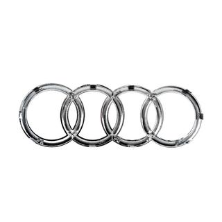 Audi priekšējā emblēma, hromēta (285 x 100 mm) foto 4