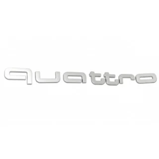 Quattro Grey uzraksta emblēma foto 1
