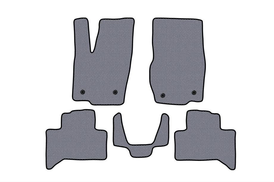 Toyota Land Cruiser Prado 250 2023– Gumijas salona paklājiņi Carsuit (Pelēki) Image