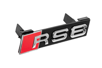 Audi RS6 V1 režģa emblēma foto 3
