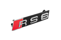 Audi RS6 V2 radiatora režģa emblēma foto 3
