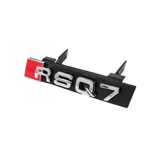 RSQ7 radiatora režģa emblēma foto 2