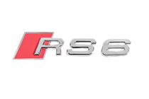 Audi RS6 uzraksts foto 1
