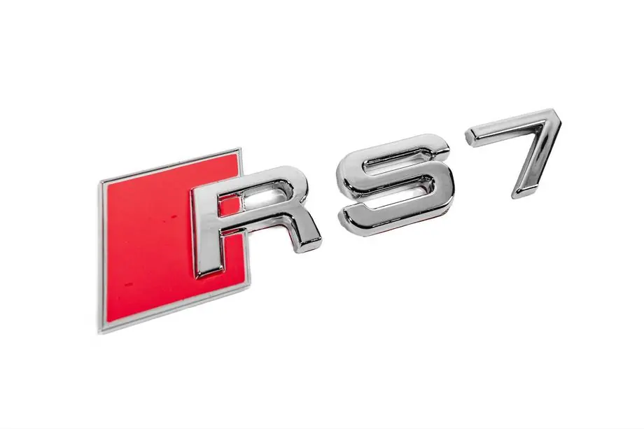 Audi RS7 uzraksts Foto 3