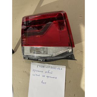 Izpārdošana Aizmugurējais kreisais iekšējais lukturis 2016-2021 (OEM standarts) (uz bagāžnieka vāka) (vesels, nestrādā) Toyota Land Cruiser 200 2007–2021 foto 1