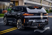 BMW XM G09 2022– Aizmugurējā bufera difuzors AE (oglekļa šķiedra) foto 14