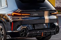 BMW XM G09 2022– Aizmugurējā bufera difuzors AE (oglekļa šķiedra) foto 17