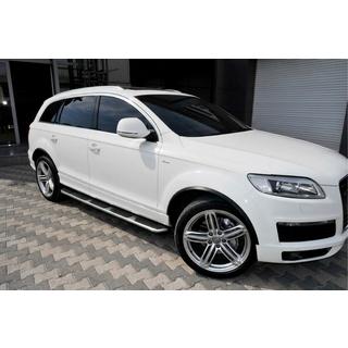 OEM sānu pakāpieni (bez stiprinājumiem, 2 gab., alumīnijs) Audi Q5 2008–2017 foto 1