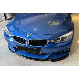 Priekšējā bampera lūpa Lip EuroCap (M-Sport, 2014-2017, spīdīgi melna) BMW 4 sērija F32/F33/F36 2012–2020 foto 2