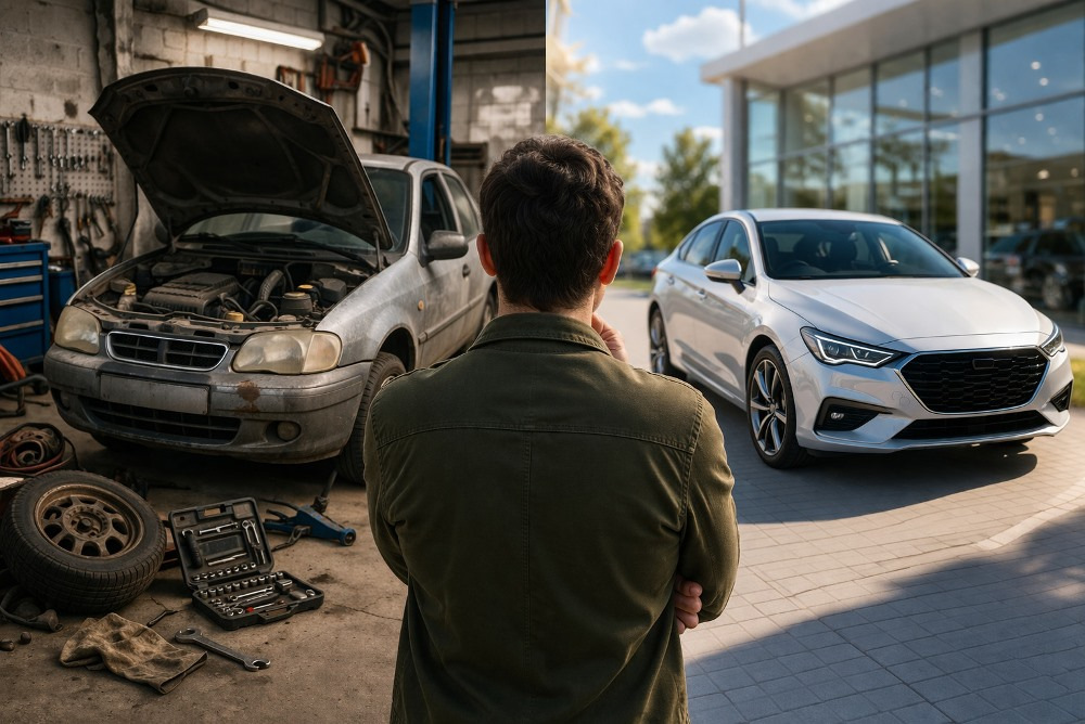 Kas izdevīgāk: remontēt vecu auto vai pirkt citu?