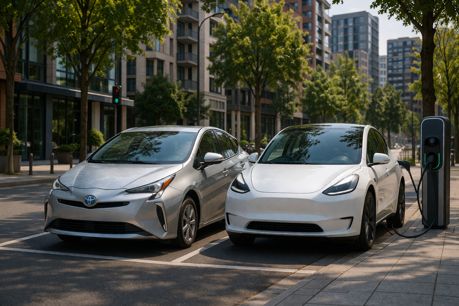 Hibrīds vai elektroauto: kas pilsētai ir labāks?