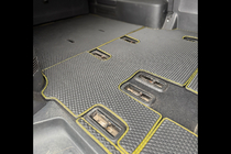Volkswagen T5 2010–2015 EVA paklāji (īsā bāze, pilns salons, melni) foto 4