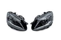 Mercedes C-class W205 2014–2021 Priekšējie lukturi ar Full LED moduļiem (HALOGEN versijai, 2 gab.) foto 1