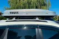 Nissan X-trail T32/Rogue 2014–2021 Jumta bagāžnieka šķērsstieņi OEM relingiem (2 gab.) foto 6