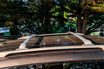 Nissan Pathfinder R52 2012–2021 Jumta bagāžnieka šķērsstieņi OEM relingiem (2 gab.) foto 3