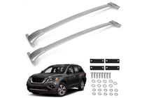 Nissan Pathfinder R52 2012–2021 Jumta bagāžnieka šķērsstieņi OEM relingiem (2 gab.) foto 6