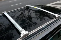 Toyota Land Cruiser 200 2007–2021 Jumta bagāžnieka šķērsstieņi OEM relingiem (2 gab.) foto 1