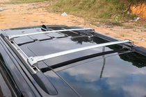 Toyota Land Cruiser 200 2007–2021 Jumta bagāžnieka šķērsstieņi OEM relingiem (2 gab.) Pelēks foto 2