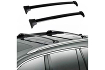 Acura MDX 2013–2020 Jumta šķērssijas integrētām jumta reliņām OEM (2 gab.) Hroms foto 12