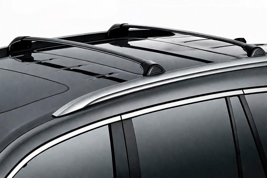 Acura MDX 2013–2020 Jumta šķērssijas integrētām jumta reliņām OEM (2 gab.) Hroms Image