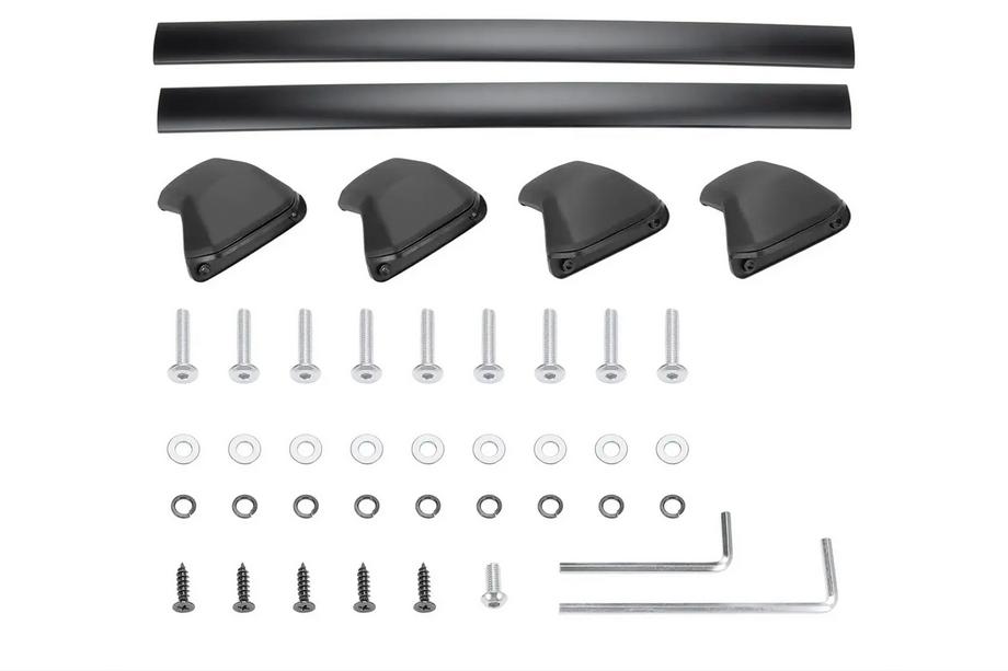 Honda CRV 2012–2016 Jumta šķērssijas integrētām jumta reliņām OEM (2 gab.) Melns Foto 10