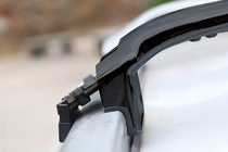Honda HR-V 2014–2021 Jumta šķērssijas integrētām jumta reliņām OEM (2 gab.) Melns foto 15