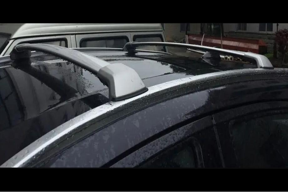 Honda HR-V 2014–2021 Jumta šķērssijas integrētām jumta reliņām OEM (2 gab.) Melns Image