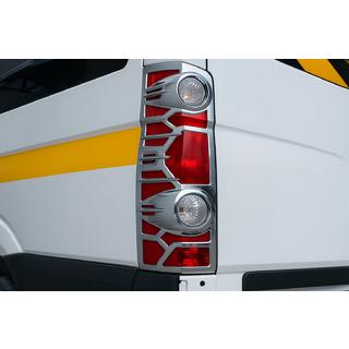 Aizmugurējo lukturu uzlikas (2 gab., plastmasa) Volkswagen Crafter 2006–2016 foto 1