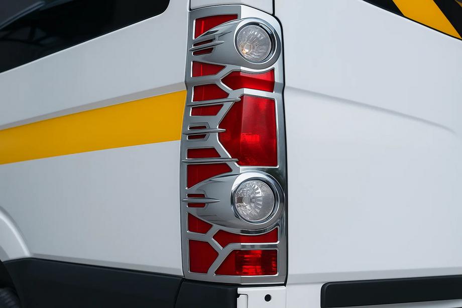 Volkswagen Crafter 2006–2016 Aizmugurējo lukturu uzlikas (2 gab., plastmasa) Image