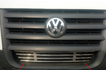 Volkswagen Crafter 2006–2016 Bampera restes (nerūsējošais tērauds) foto 1