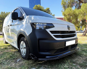 Volkswagen T7 2021– Priekšējā bampera lūpa EuroCap (ABS) foto 5