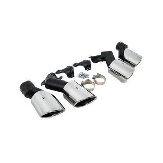 Izplūdes uzgaļi V2 Silver X5M F95 stilā BMW X5 G05 2019–2026 foto 4