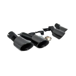 Izplūdes uzgaļi V2 Black X6M F96 stilā BMW X6 G06 2019–2027 foto 4