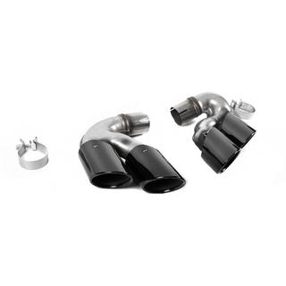 Izplūdes uzgaļi V1 Black X6M F96 stilā BMW X6 G06 2019–2027 foto 4