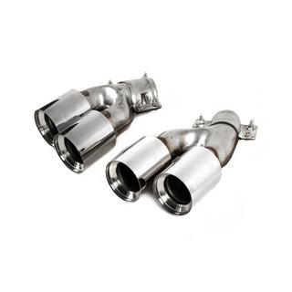 Izplūdes uzgaļi M6 Silver (2 gab.) foto 1