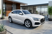Audi Q8 2018– Sānu pakāpieni Fullmond (2 gab., alumīnijs) foto 2