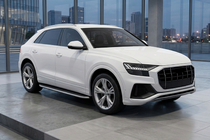 Audi Q8 2018– Sānu sliekšņi Tayga Grey (2 gab., alumīnijs) foto 1