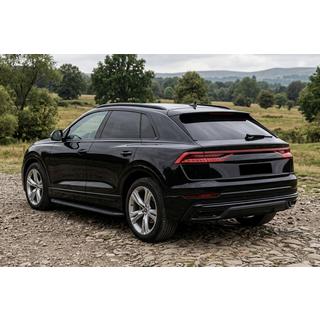 Sānu kāpšļi Tayga Black (2 gab., alumīnijs) foto 1