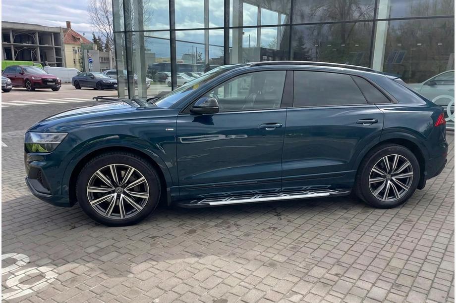 Audi Q8 2018– Sānu sliekšņi Sunrise (2 gab., alumīnijs) Image