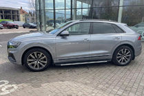 Audi Q8 2018– Sānu pakāpieni Bosphorus Grey (2 gab., alumīnijs) foto 1