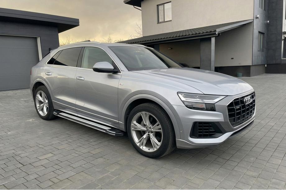 Audi Q8 2018– Sānu pakāpieni Rainbow (2 gab., alumīnijs) Image