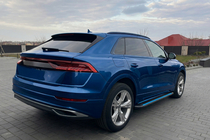 Audi Q8 2018– Sānu pakāpieni Maya Blue (2 gab., alumīnijs) foto 1