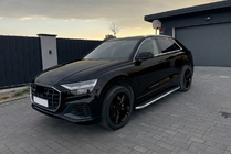 Audi Q8 2018– Sānu pakāpieni Maydos V1 (2 gab., alumīnijs ↗ nerūsējošais tērauds) foto 1